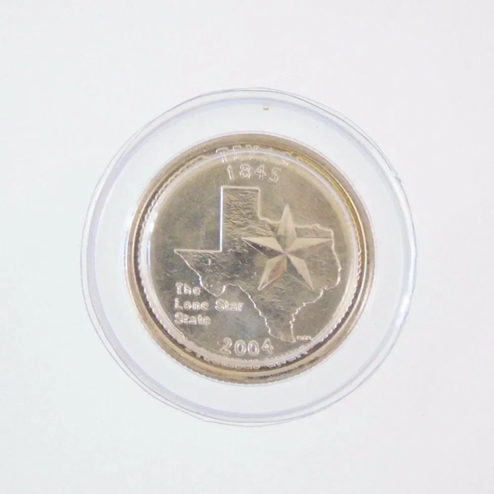 Baseball Colorized State Quarters